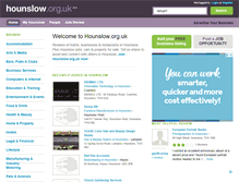 Tablet Screenshot of hounslow.org.uk